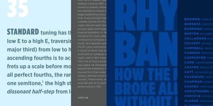 Gotham Variable Font Poster 4